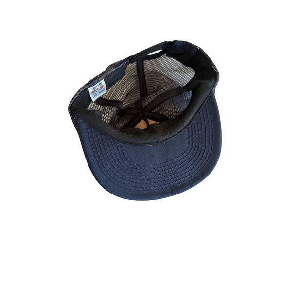Vintage United States Customs Trucker Hat Made In USA Large/X-Large Navy Mesh Sn - Picture 2 of 6